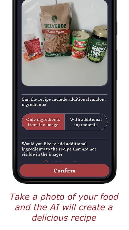 FotoChef - recipes per photo Screenshots