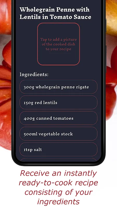 FotoChef - recipes per photo Screenshots