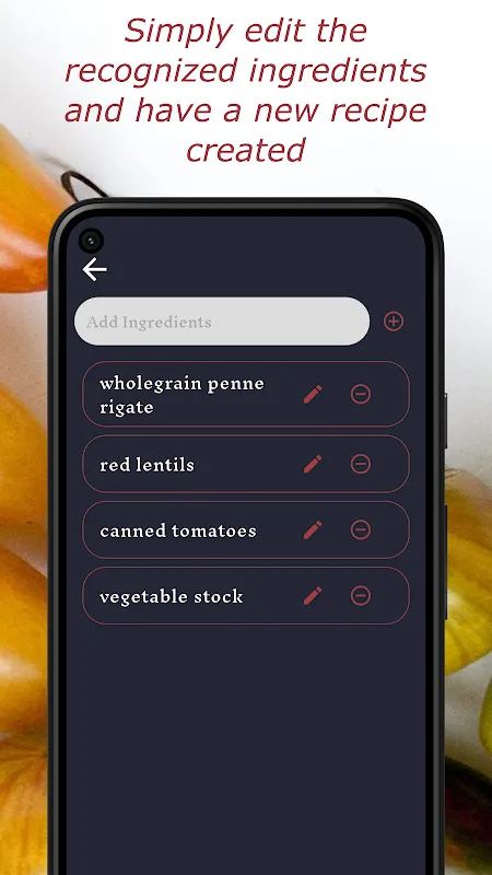FotoChef - recipes per photo Screenshots