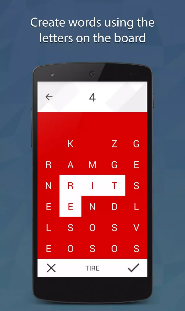 Capturas de pantalla de Word Fall