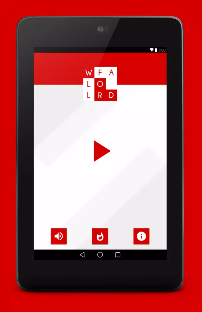 Capturas de pantalla de Word Fall
