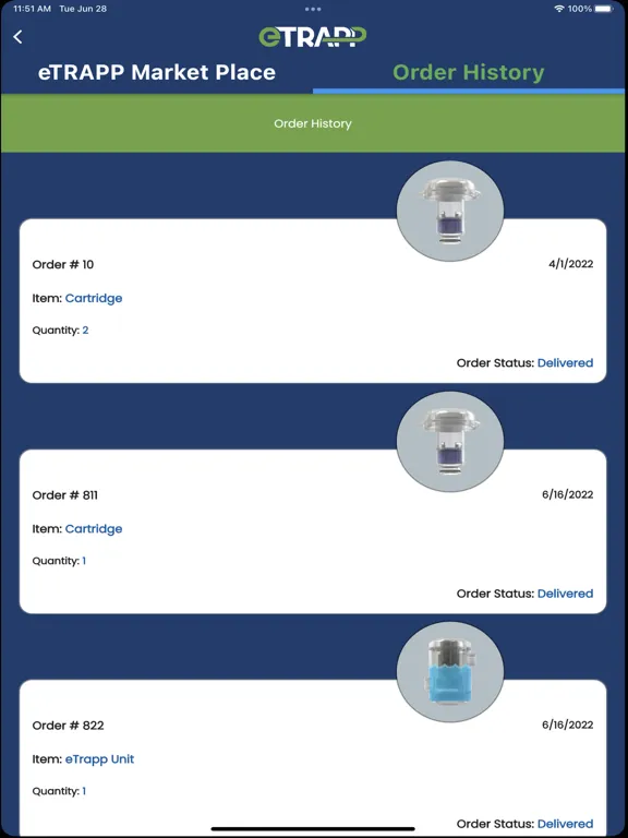 Captures d'écran de eTrapp HVAC Condensate System iPad 