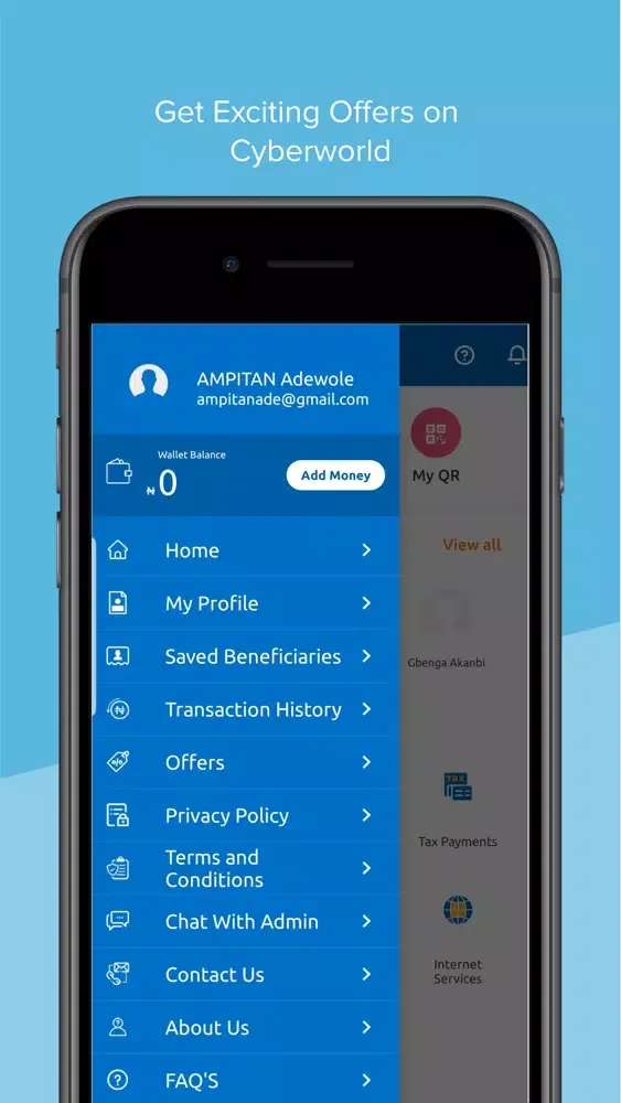 Capturas de pantalla de Cyberpay