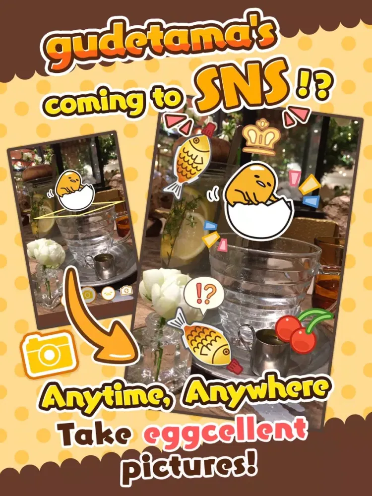 gudetama tap! iPad 应用截图
