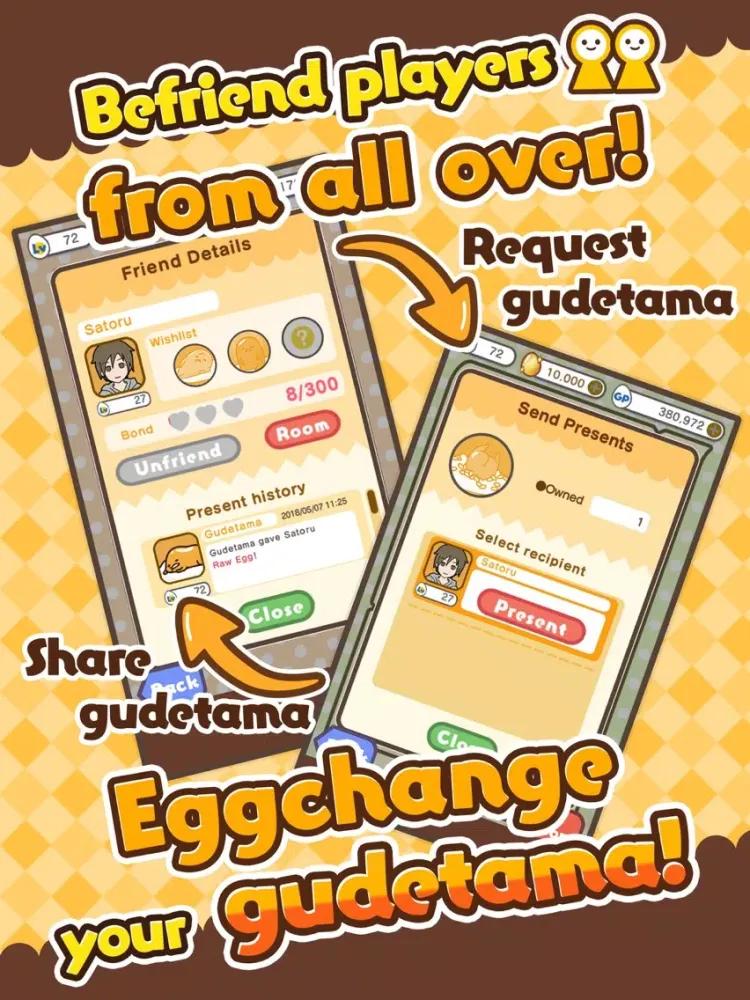 gudetama tap! iPad 应用截图