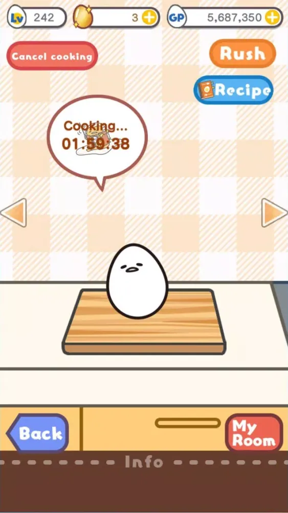 gudetama tap!应用截图