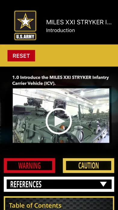 Ảnh chụp màn hình của MILES XXI Stryker ICV