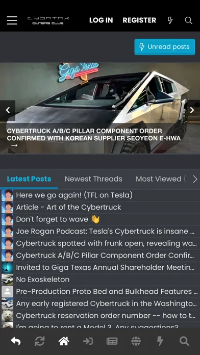 Cybertruck Owners Club Screenshots