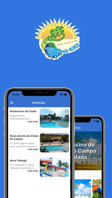 Capturas de tela do Tabira Campestre Clube