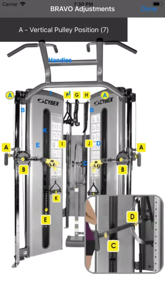 Cybex Bravo Workout Guide سکرین شاٹس