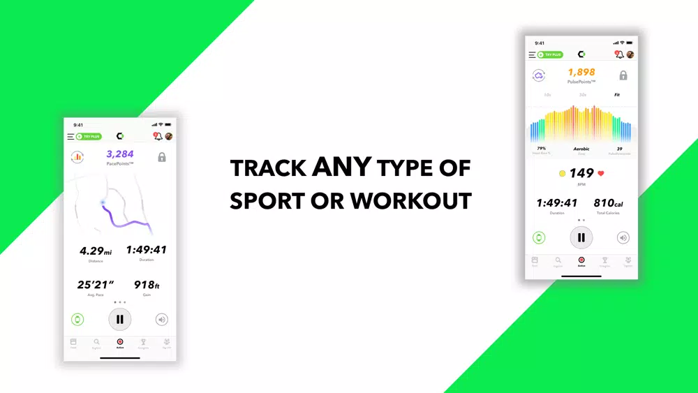 Ảnh chụp màn hình của Cyborg Social Fitness Platform
