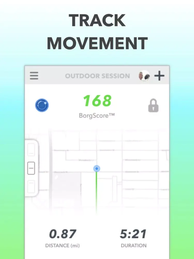 Cyborg: Track Workout & Route iPad  स्क्रीनशॉट
