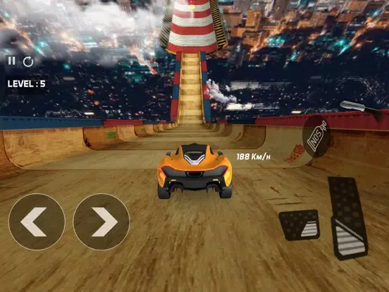 Crazy Car Stunt GT Racing Game iPad  स्क्रीनशॉट