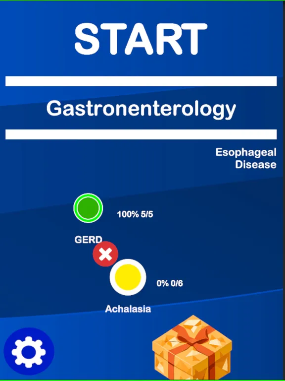 Tangkapan layar Quizology CME iPad 