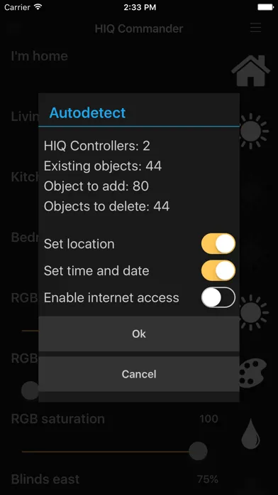 HIQ Commander Screenshots