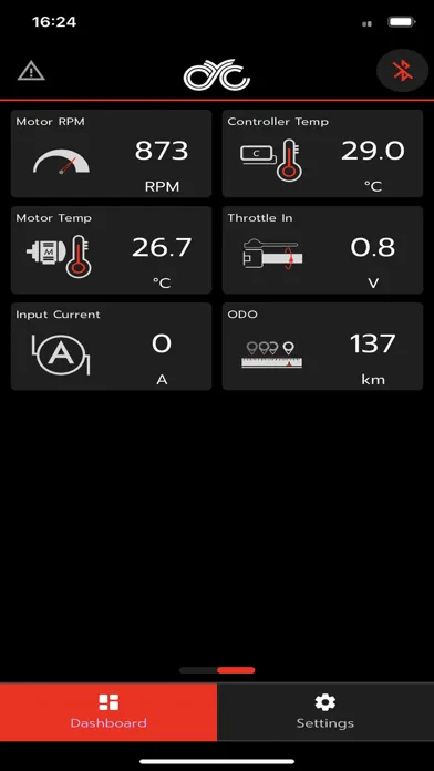 Tangkapan layar CYC Ride Control