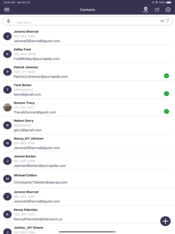 CyC CRM iPad 应用截图