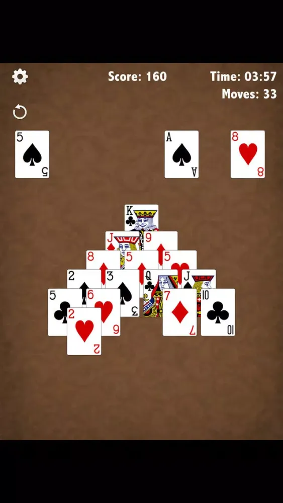 Café Pyramid Solitaire Screenshots