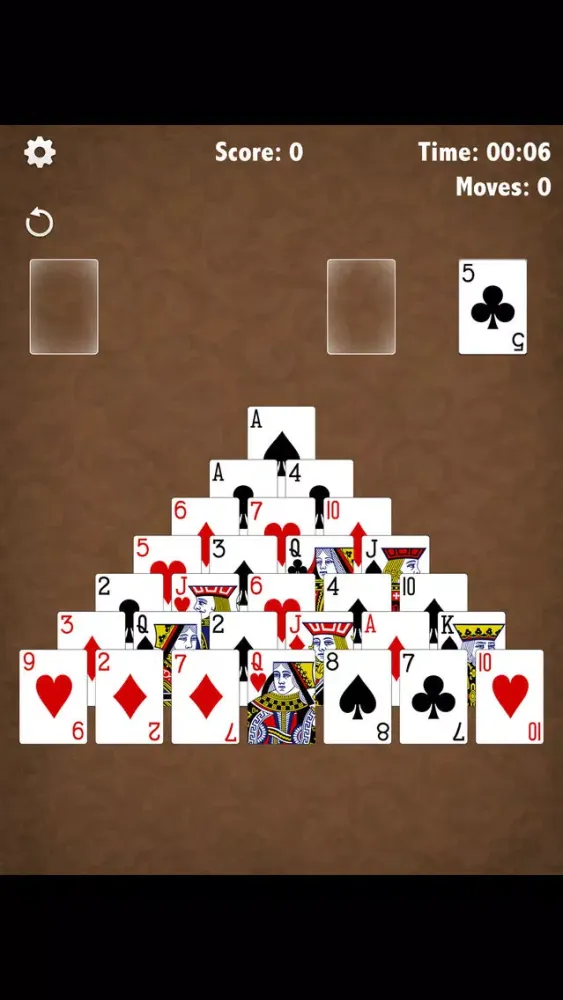 Café Pyramid Solitaire Screenshots