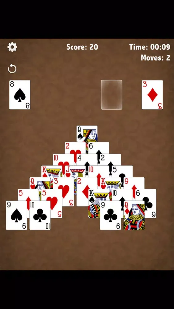 Café Pyramid Solitaire Screenshots