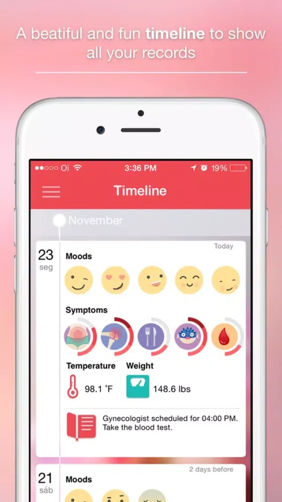 Cycle Reminder - Period Calendar and Fertility & Ovulation tracker স্ক্রিনশট