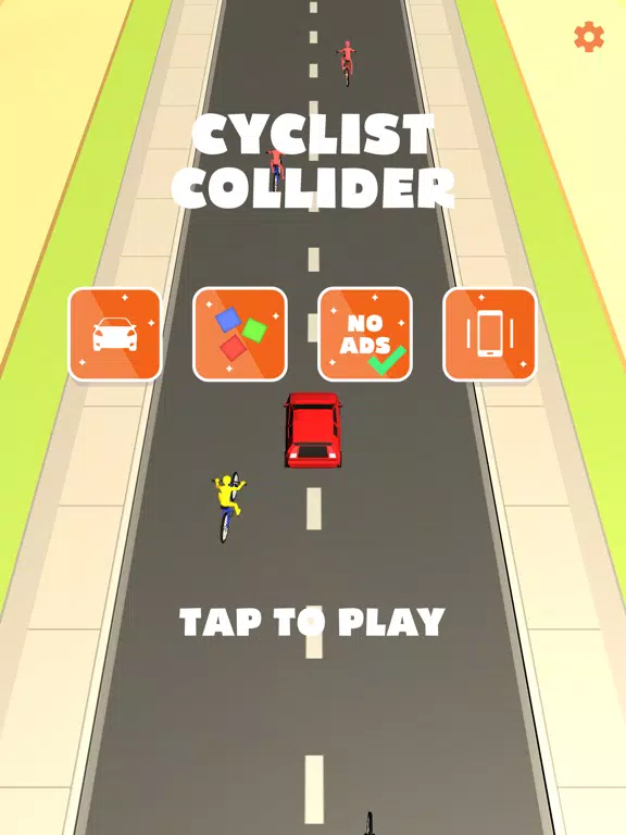 Zrzuty ekranu Cyclist Collider iPad 