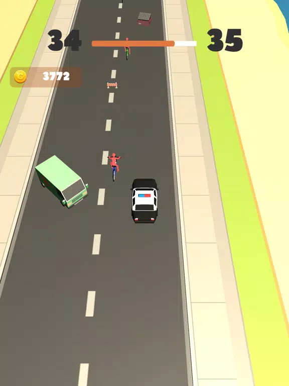 Zrzuty ekranu Cyclist Collider iPad 