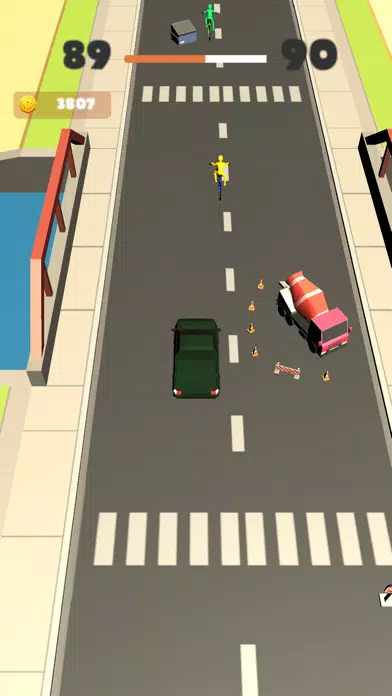 Zrzuty ekranu Cyclist Collider