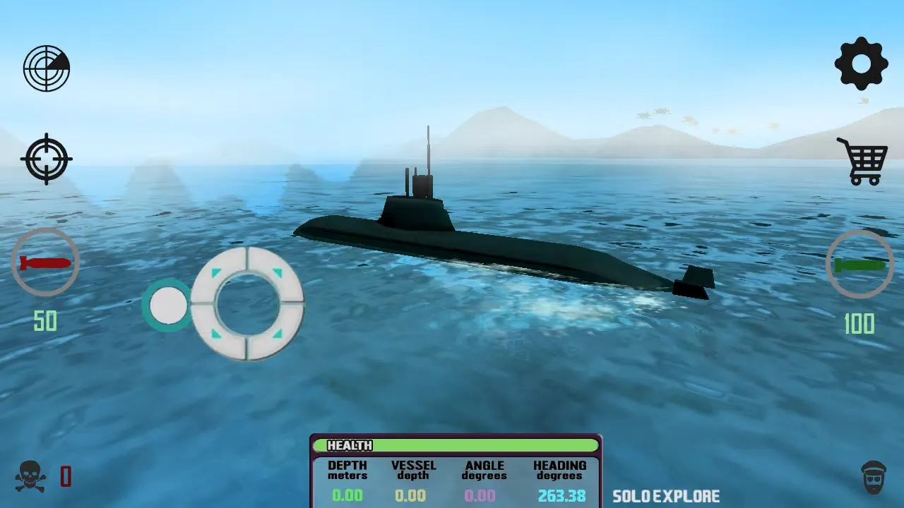 ภาพหน้าจอของ Submarine