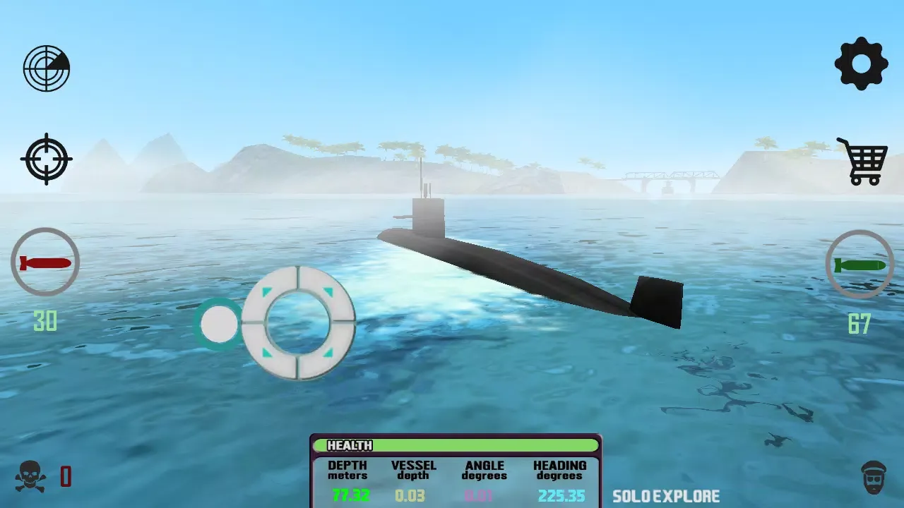 ภาพหน้าจอของ Submarine