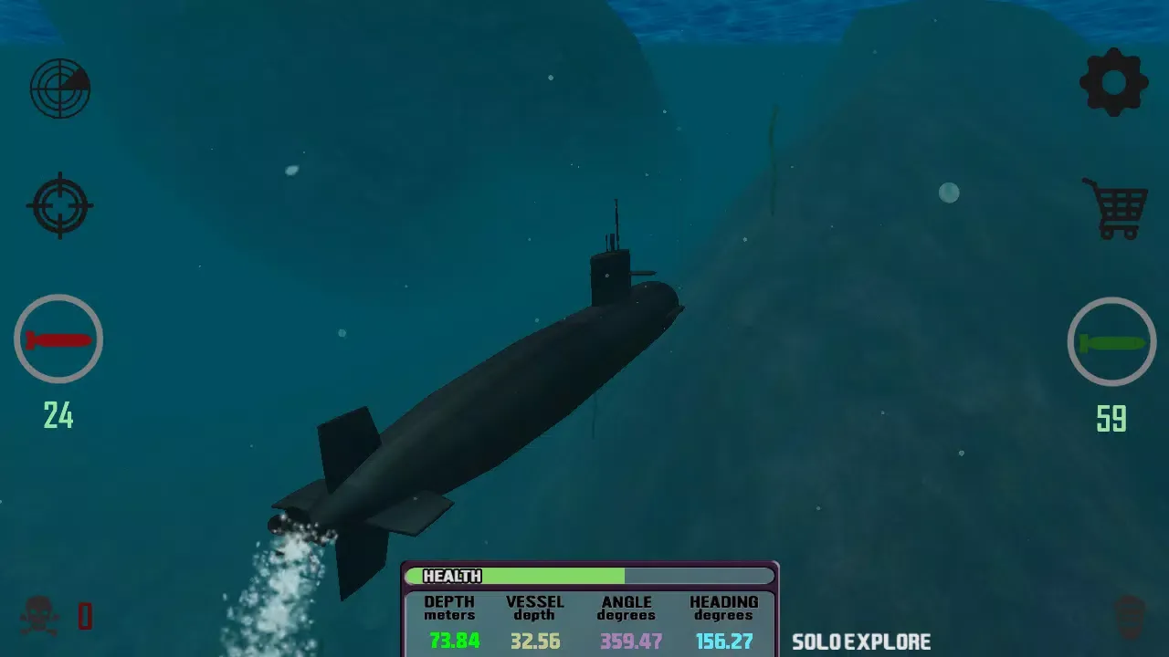 ภาพหน้าจอของ Submarine