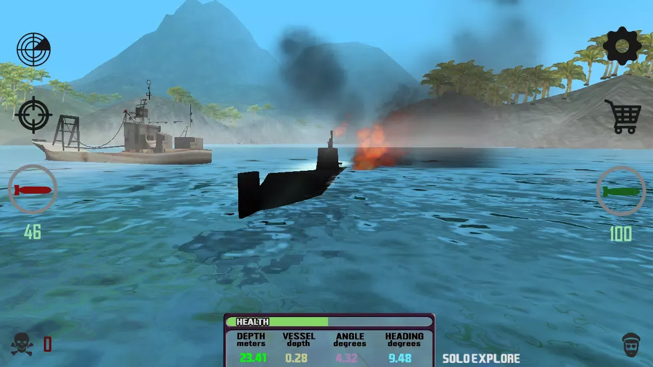 ภาพหน้าจอของ Submarine