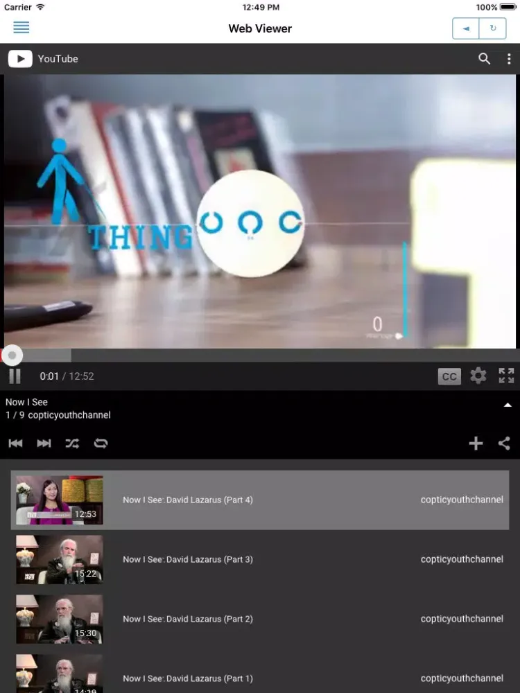CYC iPad 应用截图