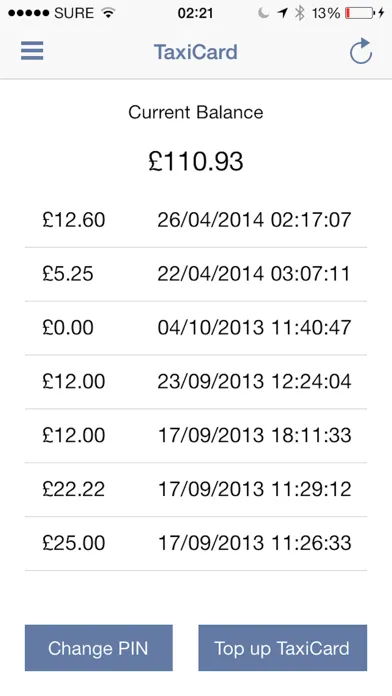 Screenshot di Appy Taxi UK