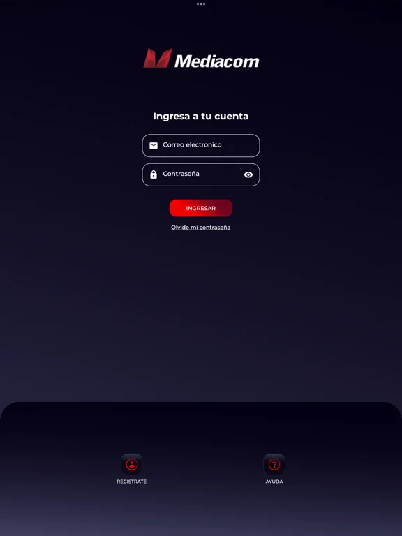 Mediacom iPad 應用截圖