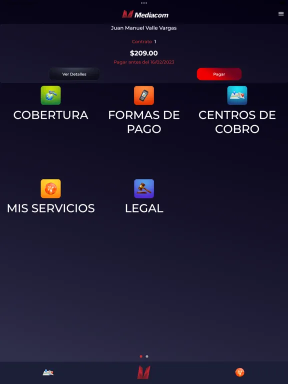 Mediacom iPad 應用截圖