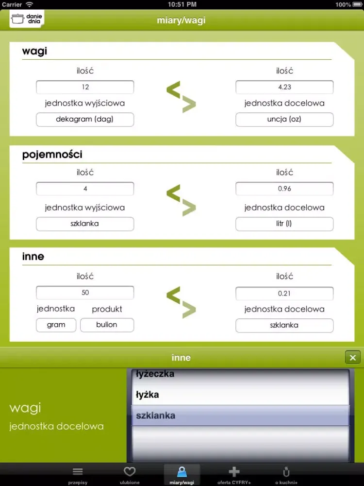kuchnia+ iPad  Screenshots