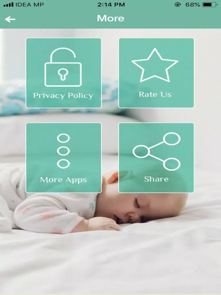 Lullaby Music - Sleep Sounds iPad  스크린샷