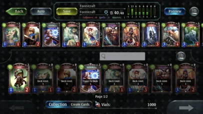 Tangkapan skrin Shadowverse CCG