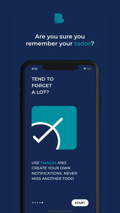 Ảnh chụp màn hình của TaskList - Never miss a todo