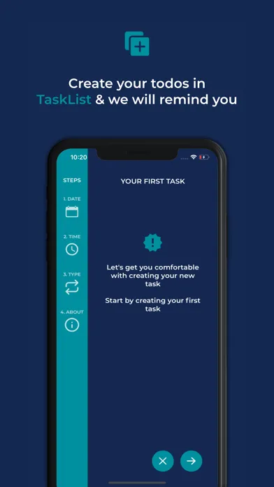 Ảnh chụp màn hình của TaskList - Never miss a todo