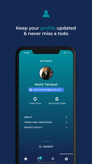 Ảnh chụp màn hình của TaskList - Never miss a todo