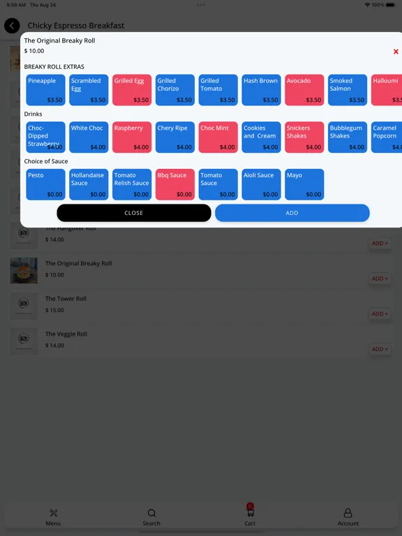 Zrzuty ekranu Chicky Char Char iPad 