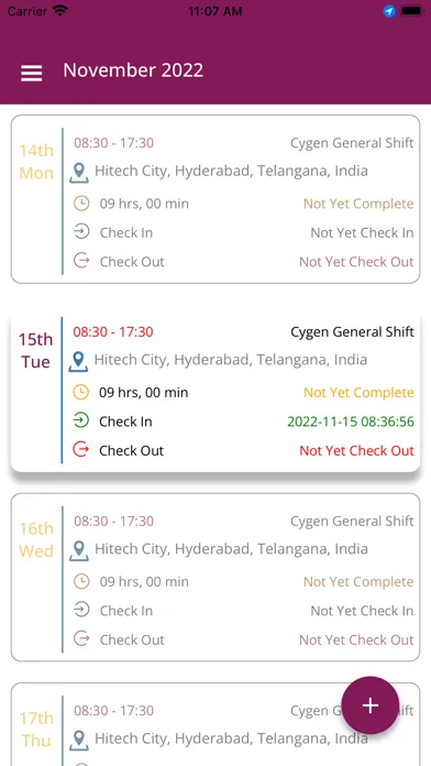 Connect Staff Cygen Screenshots