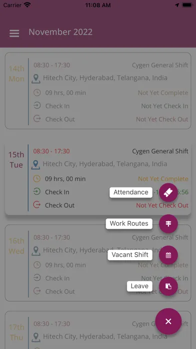 Connect Staff Cygen Screenshots