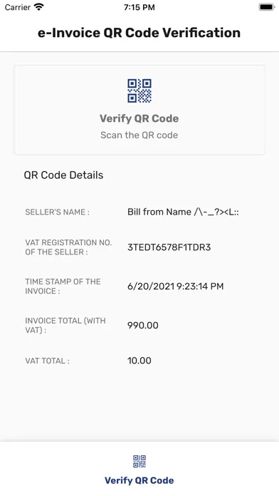 QR Code Verification應用截圖