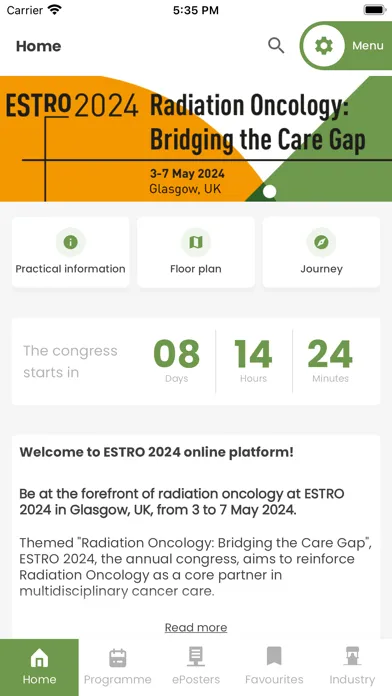 ESTRO 2024 Screenshots