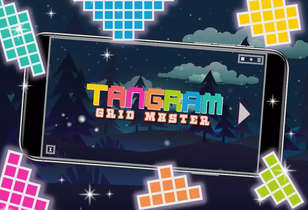 Ảnh chụp màn hình của Tangram Grid Master