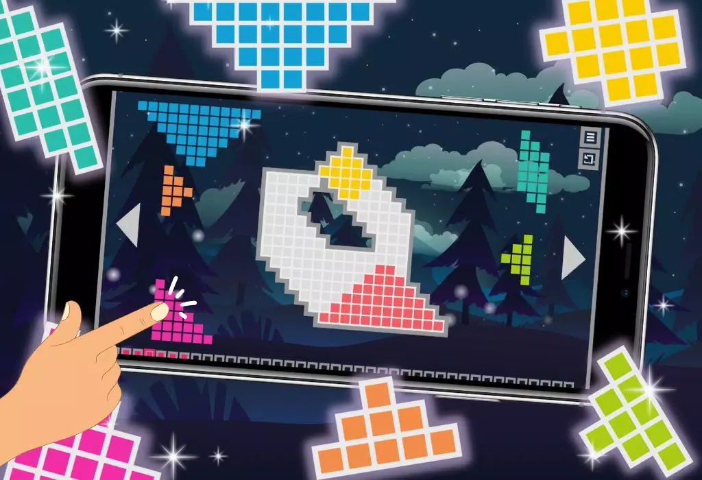 Ảnh chụp màn hình của Tangram Grid Master