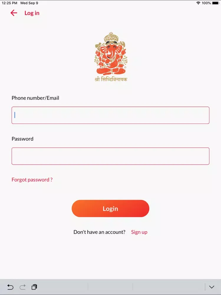 Capturas de tela do Siddhivinayak Library iPad 